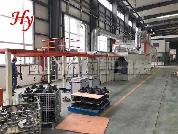 汽配件噴漆生產(chǎn)線(xiàn)